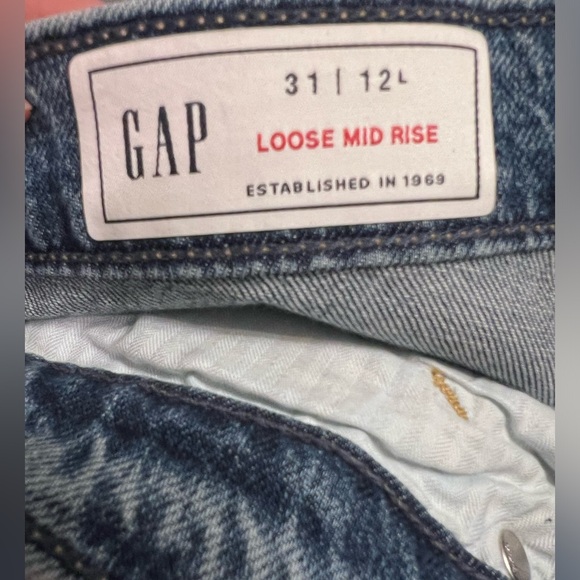 Gap Loose fit mid rise size 31/12L - Picture 3 of 3